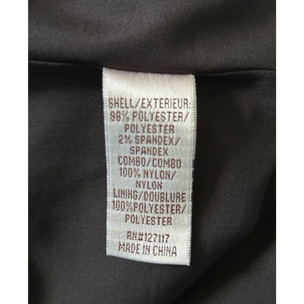 Badgley Mischka Embellished Beaded Tulle Dress Size 14 Black Cocktail Evening - Picture 14 of 16